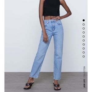 Zara Slim Fit Hi Rise Jeans